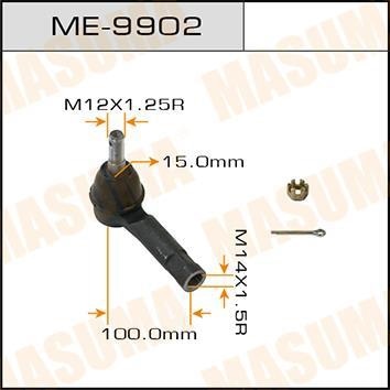 MASUMA ME9902 Наконечник рулевой MAZDA CX-5 (KEK9, KEK9, KEN9) 11-