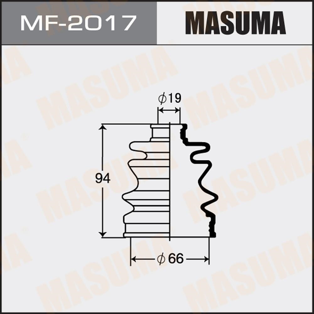 MASUMA MF2017 Пыльник шруса пер. наруж.
