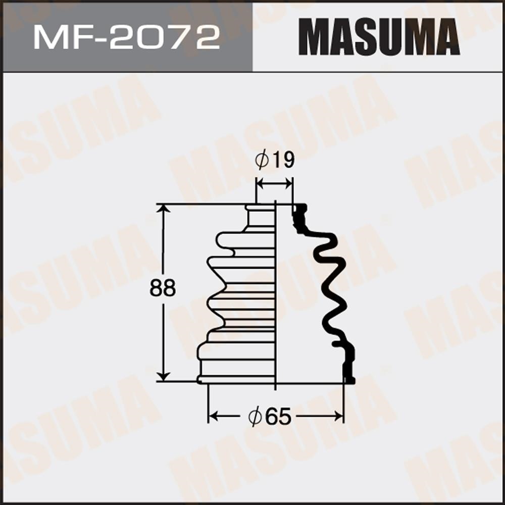 MASUMA MF2072 Пыльник шруса пер. внутр.