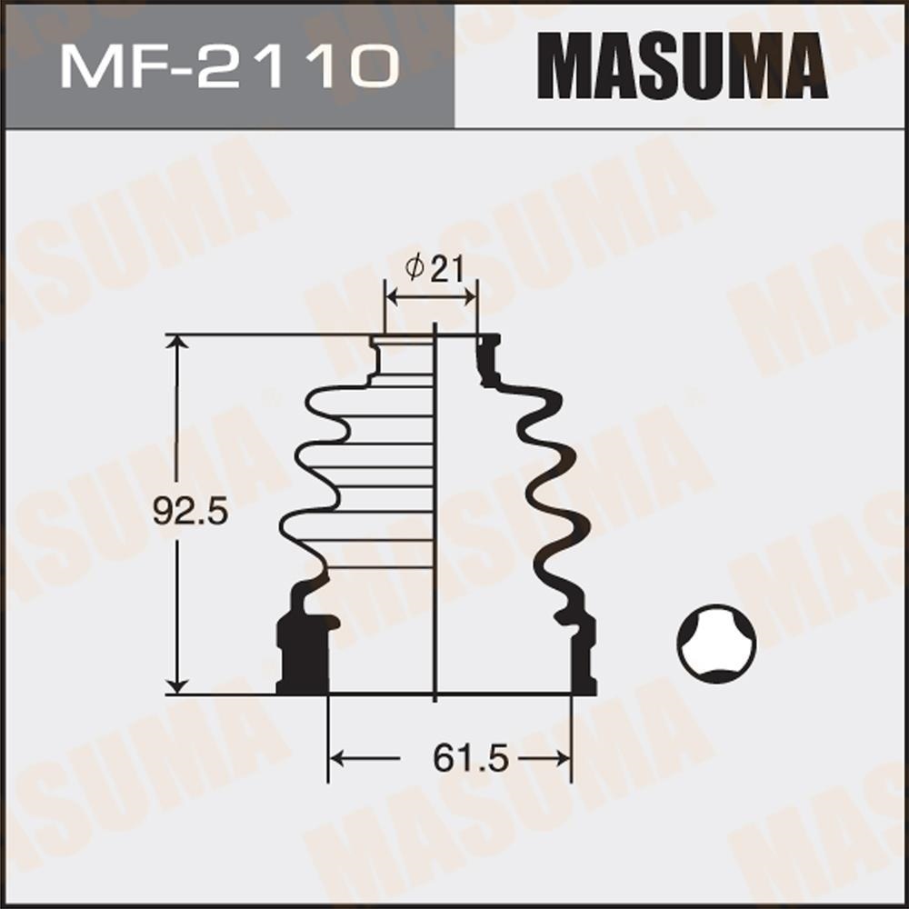 MASUMA MF2110 Пыльник ШРУСа MITSUBISHI LANCER CS1A (CS, CT. ) 00-16