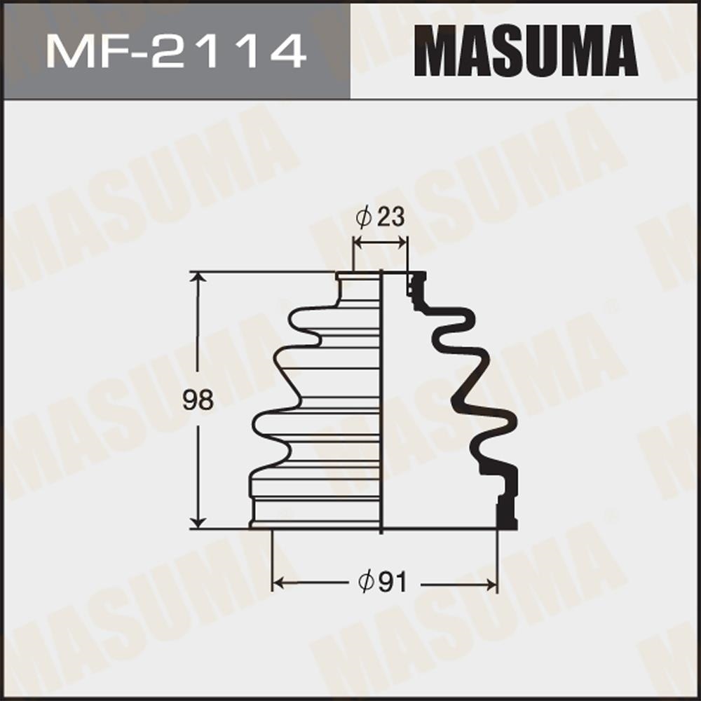 MASUMA MF2114 Пыльник ШРУСа ком/кт