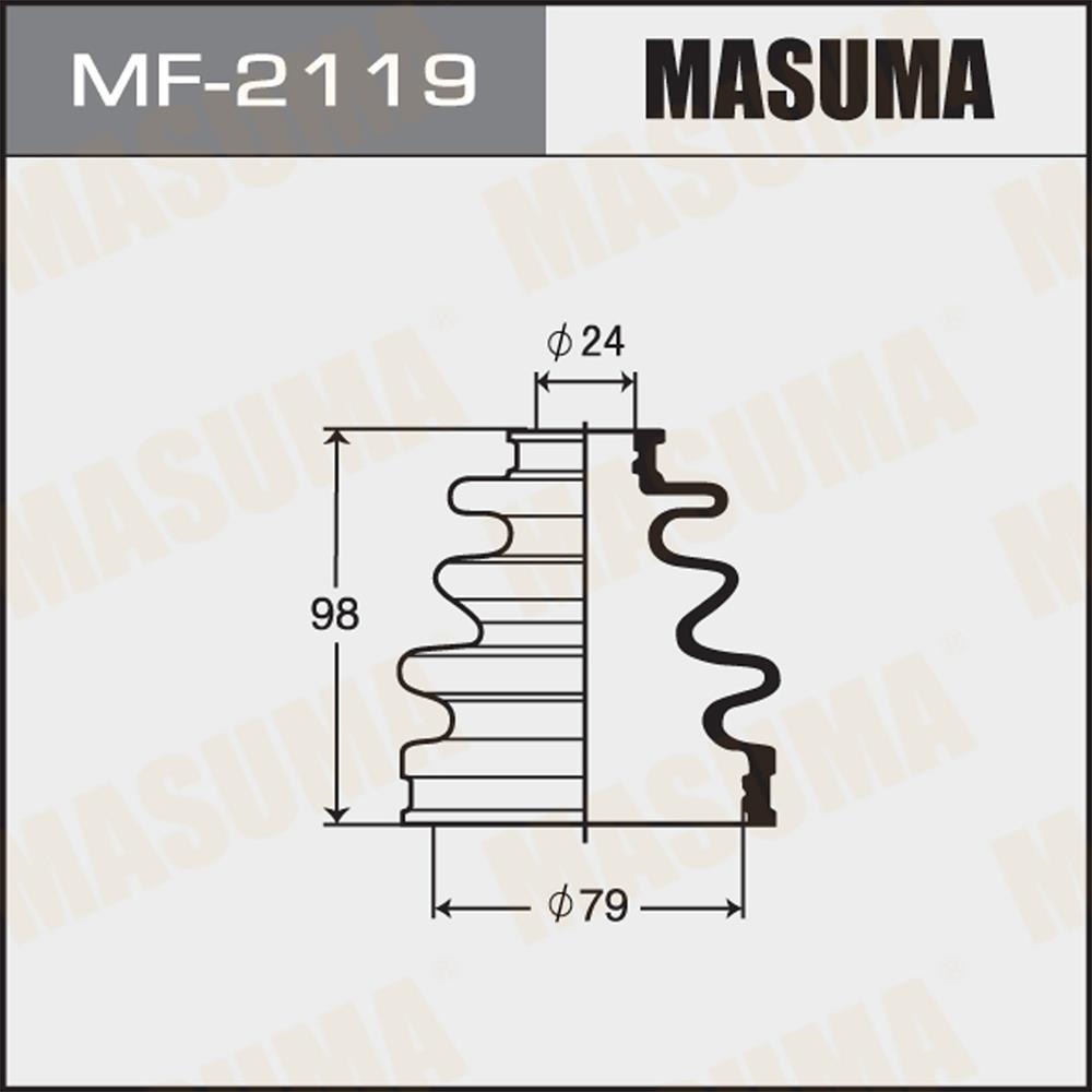 MASUMA MF2119 Пыльник ШРУСа наруж. TOYOTA COROLLA 00-08