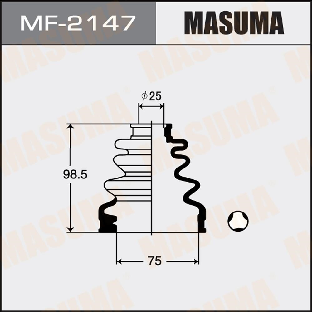 MASUMA MF2147 Пыльник ШРУСа NISSAN 200 SX (S14), INTERSTAR (X70), LAUREL (JC32), PICK UP