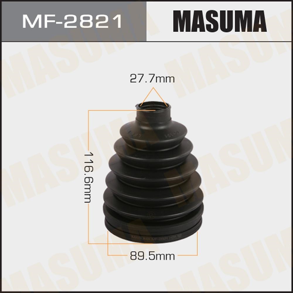 MASUMA MF2821 Пыльник ШРУСа (пластик) + спецхомут