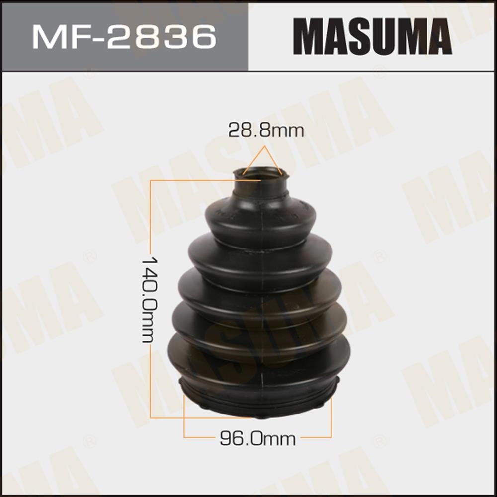 MASUMA MF2836 Пыльник ШРУСа (пластик) + спецхомут