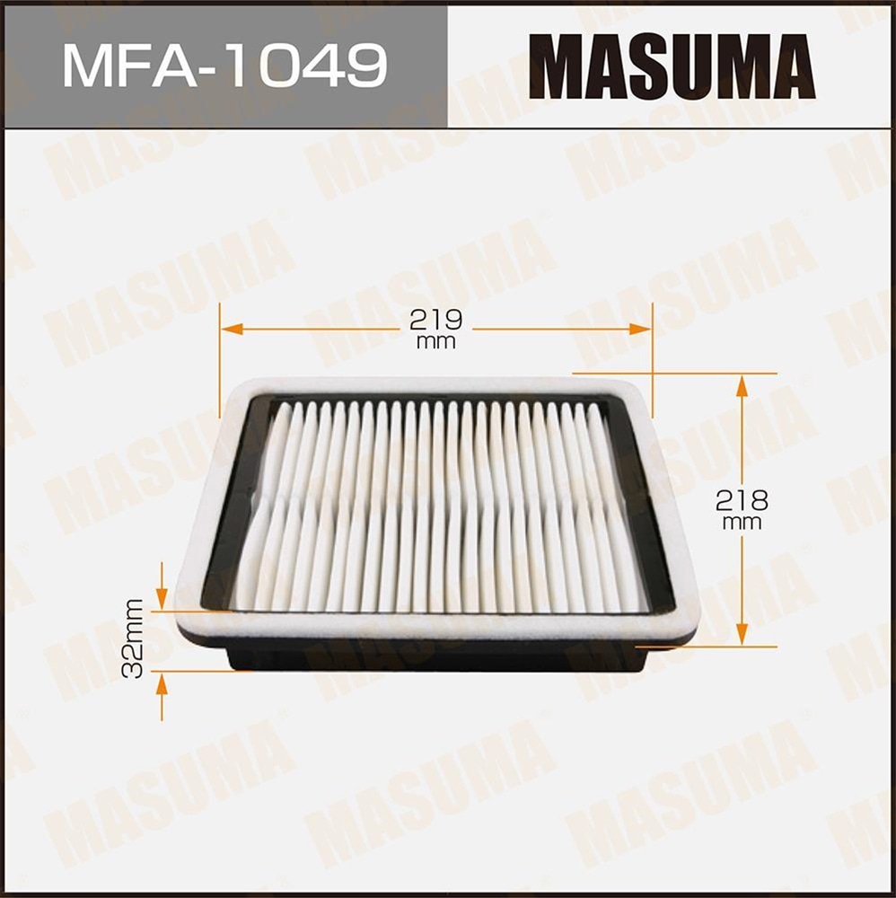 MASUMA MFA1049 Фильтр воздушный SUBARU LEGACY, IMPREZA, FORESTER, TRIBECA 2003-