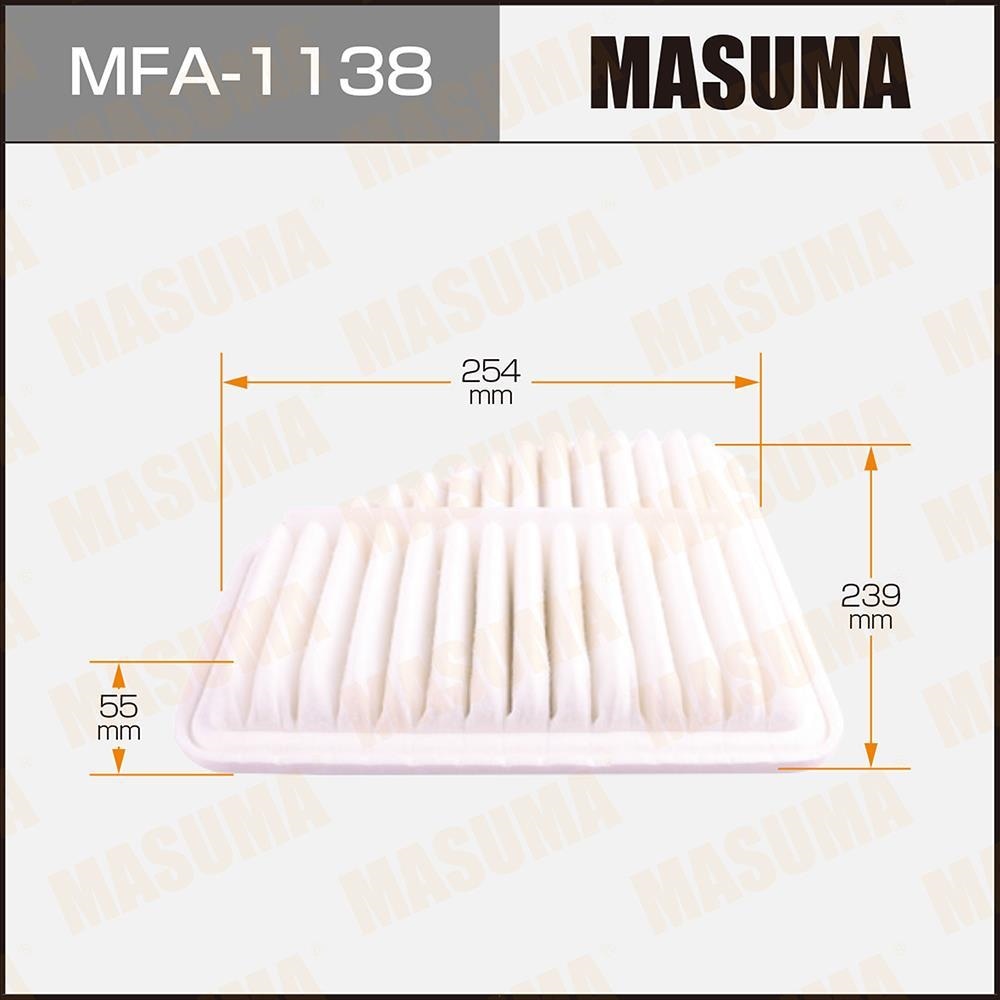 MASUMA MFA1138 Фильтр воздушный TOYOTA RAV4 2.0VVT-I 2006 -