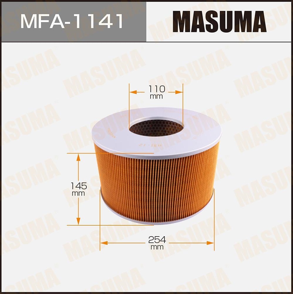 MASUMA MFA1141 Фильтр воздушный TOYOTA LAND CRUISER 100 4.2TD 1998-