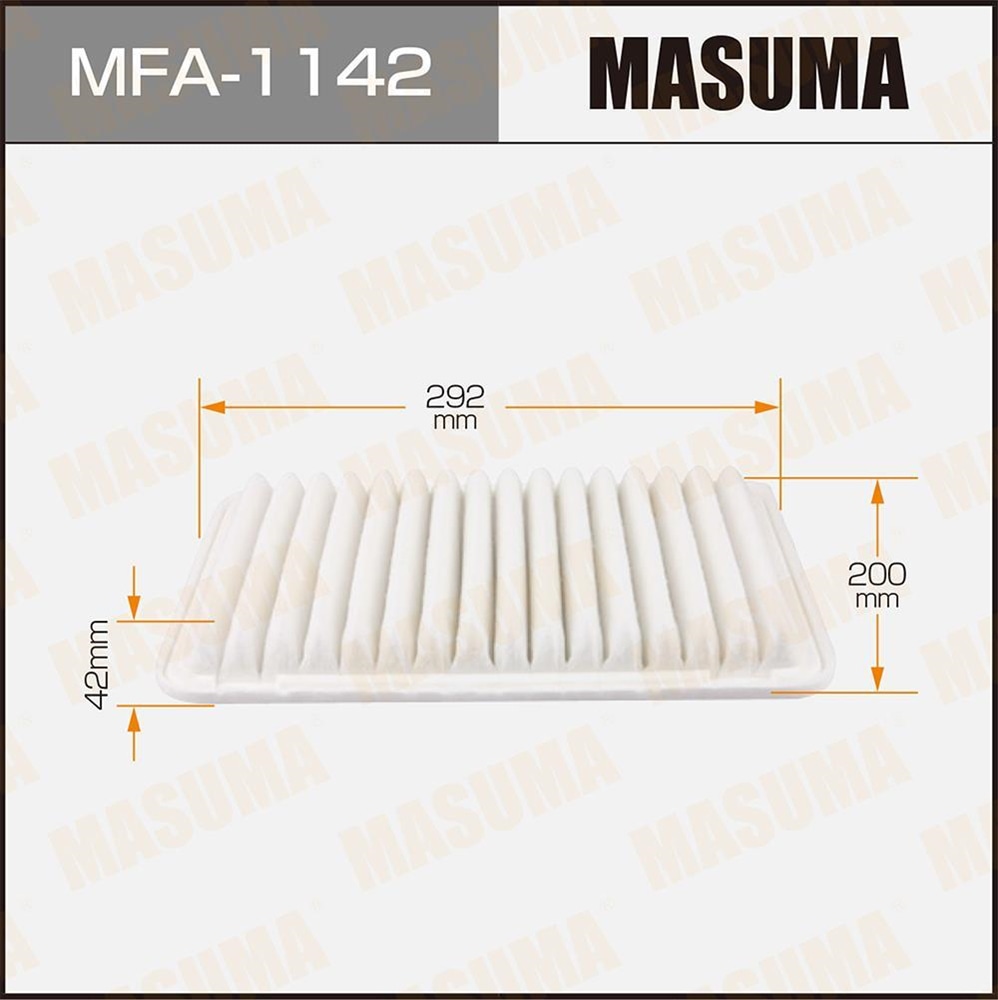 MASUMA MFA1142 Фильтр воздушный TOYOTA CAMRY 2.0, 2.4, 2.5 2006 -