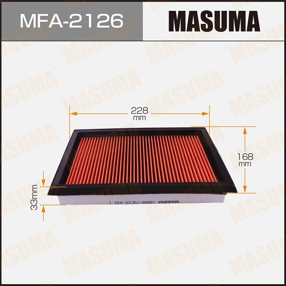 MASUMA MFA2126 Фильтр воздушный