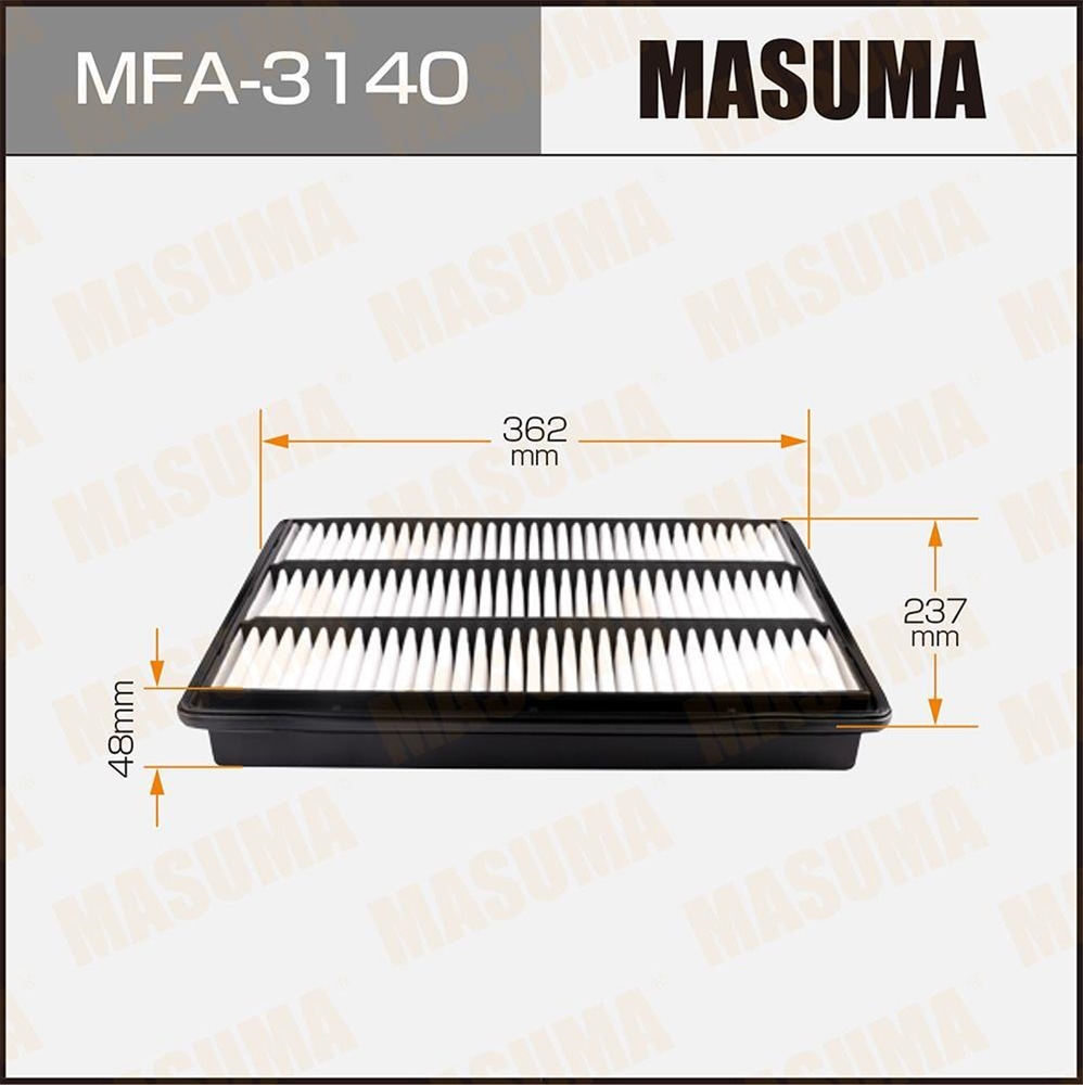 MASUMA MFA3140 Фильтр воздушный MITSUBISHI PAJERO 3.2D 00->