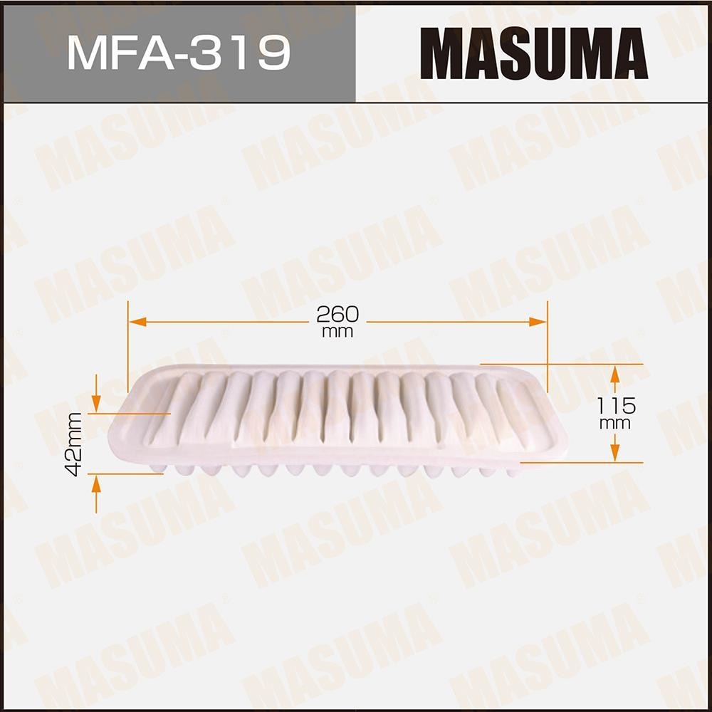 MASUMA MFA319 Фильтр воздушный TOYOTA YARIS 1.0-1.3L 99->