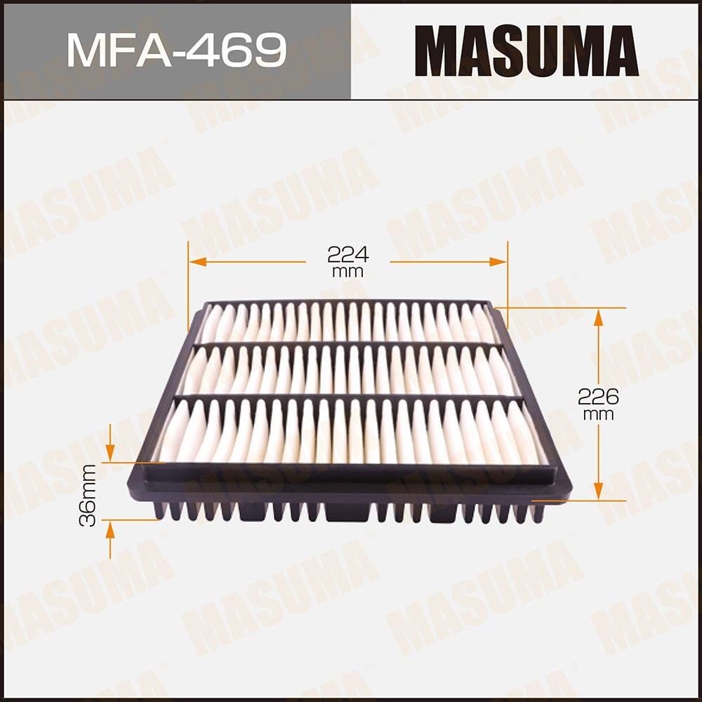MASUMA MFA469 Фильтр воздушный MITSUBISHI PAJERO 3.0 V6 1990->