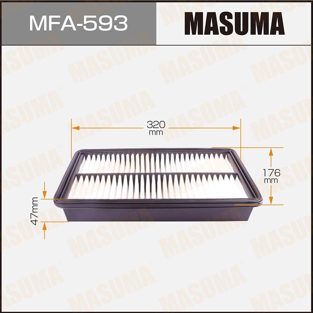 MASUMA MFA593 Фильтр воздушный MAZDA 6, 626, MPV 1998 -