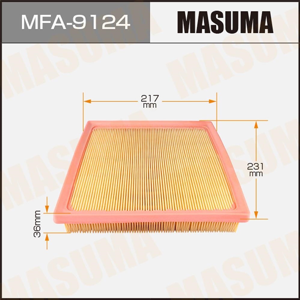 MASUMA MFA9124 Фильтр воздушный