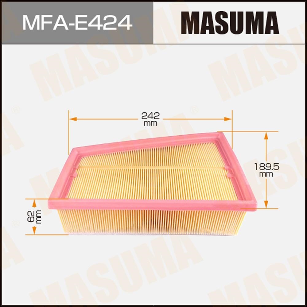 MASUMA MFAE424 Фильтр воздушный RENAULT MEGANE III 08 -