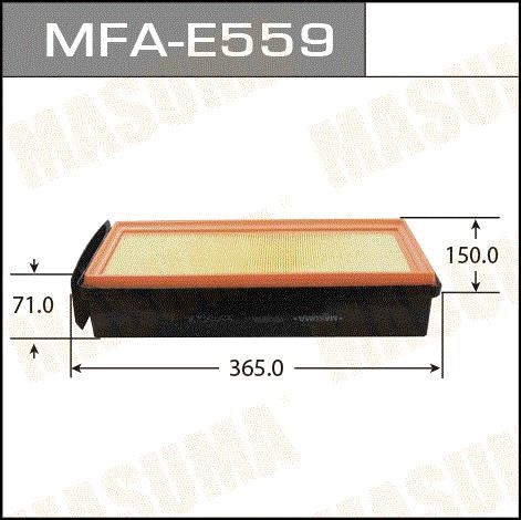 MASUMA MFAE559 Фильтр воздушный BMW X5 (F15, F16)