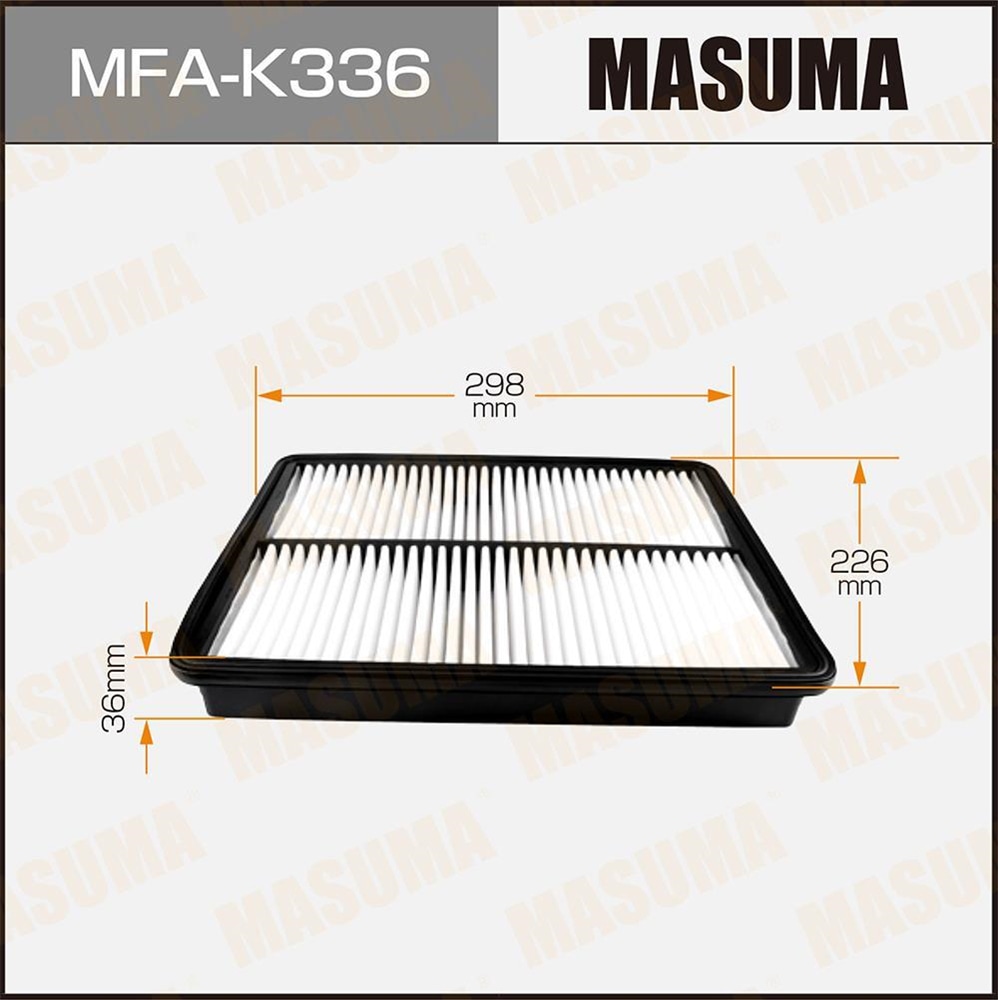MASUMA MFAK336 Фильтр воздушный HYUNDAI SANTA FE 2.4 12 -