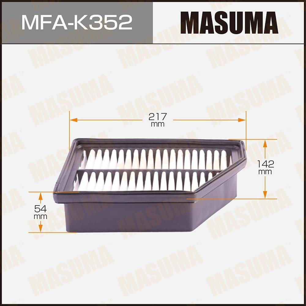 MASUMA MFAK352 Фильтр воздушный SSANGYONG ACTYON II 10-