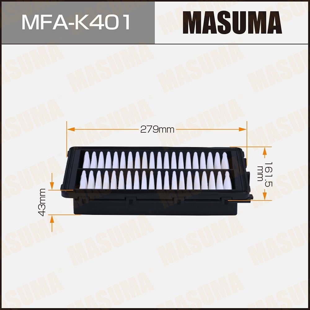 MASUMA MFAK401 Фильтр воздушный KIA K5, HYUNDAI SONATA VIII, SANTA FE