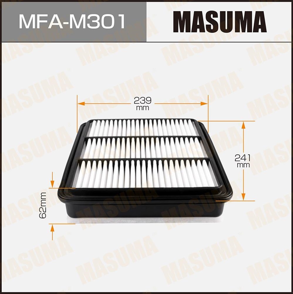 MASUMA MFAM301 Фильтр воздушный MITSUBISHI L200 2.5DI-D 05->