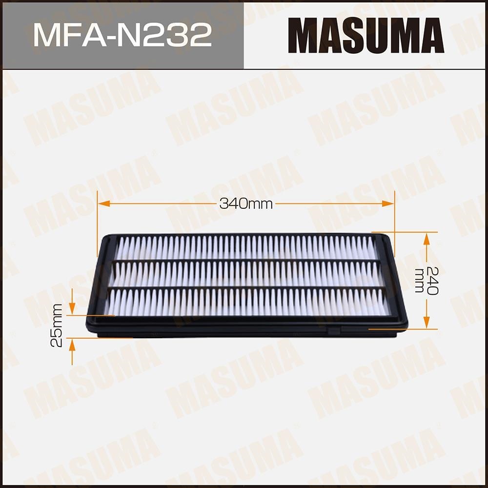MASUMA MFAN232 Фильтр воздушный QX50, J55X 17-