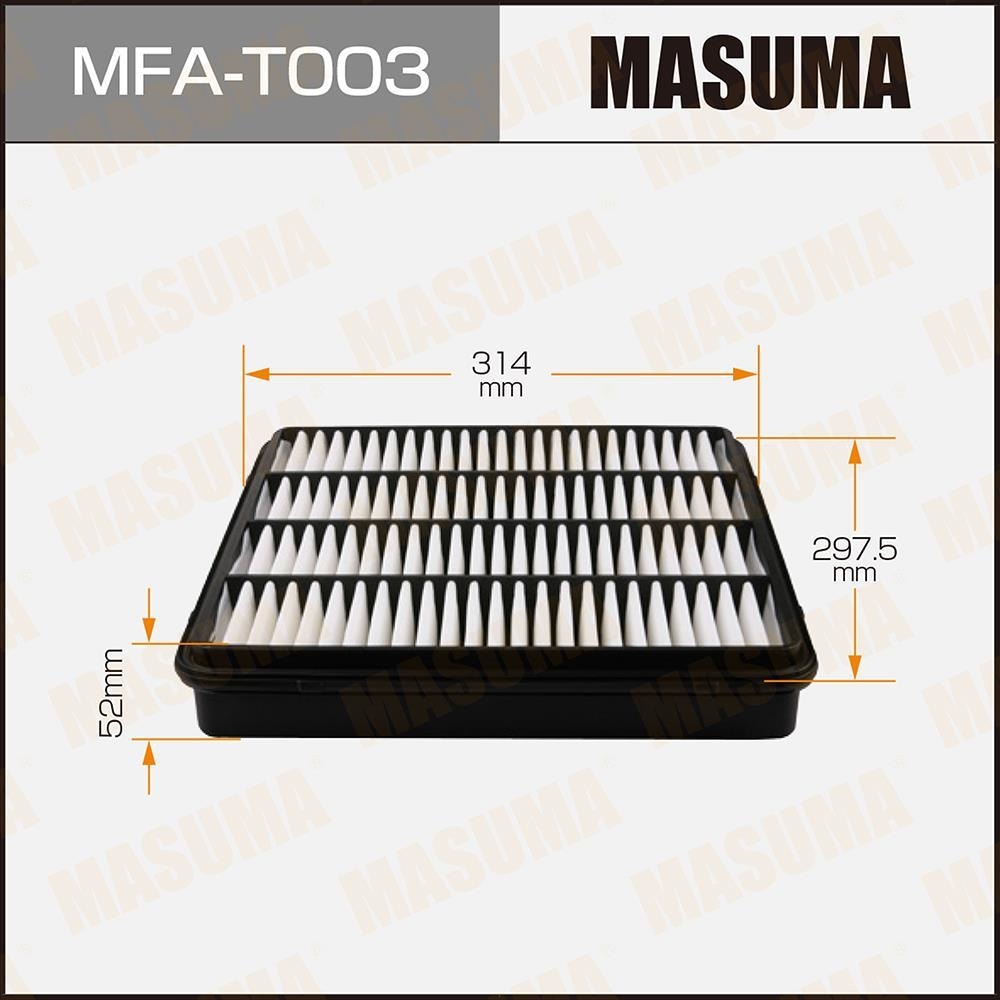 MASUMA MFAT003 Фильтр воздушный TOYOTA LAND CRUISER 200 4.7L V8 2008-