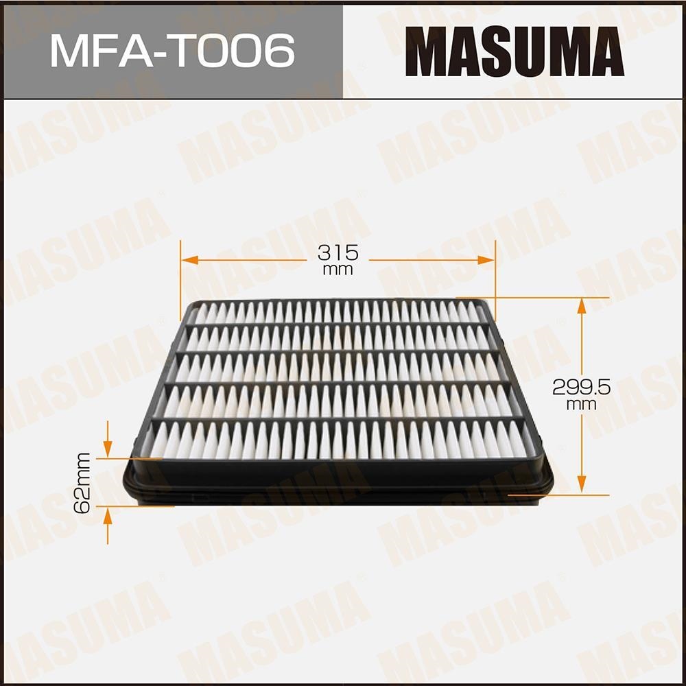 MASUMA MFAT006 Фильтр воздушный TOYOTA LAND CRUISER 200 4.7L V8 2008-