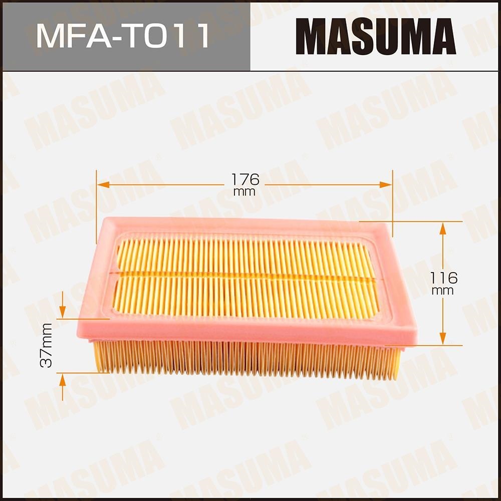 MASUMA MFAT011 Фильтр воздушный TOYOTA YARIS 12-