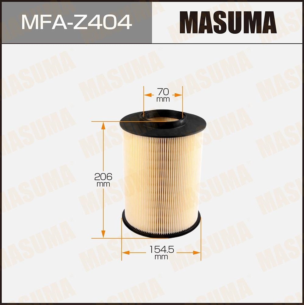 MASUMA MFAZ404 Фильтр воздушный FORD FOCUS II, C-MAX 08->