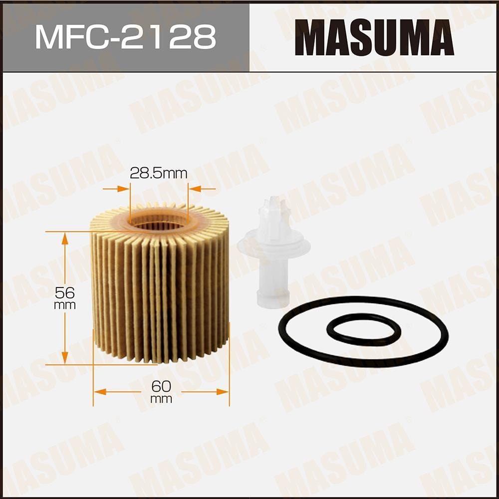MASUMA MFC2128 Фильтр масляный TOYOTA COROLLA 1.3 08 -