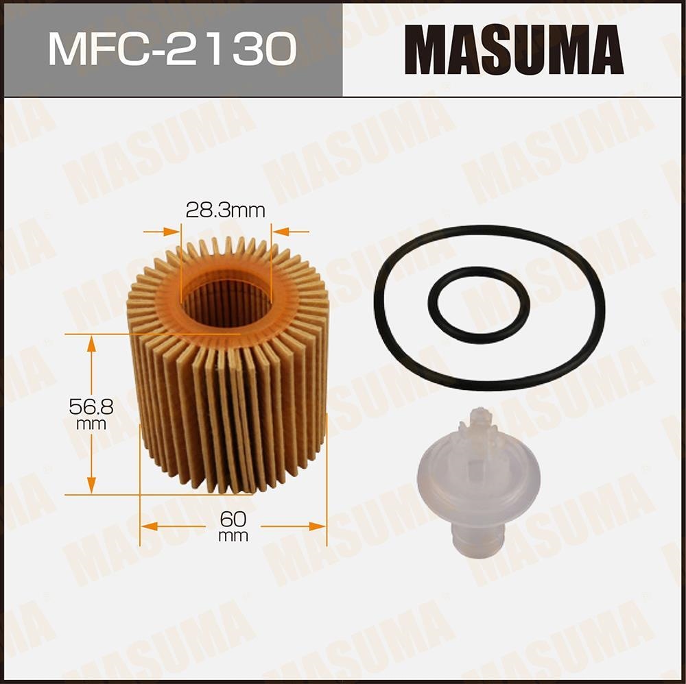 MASUMA MFC2130 Фильтр масляный LEXUS NX, CT 2.0 05 -