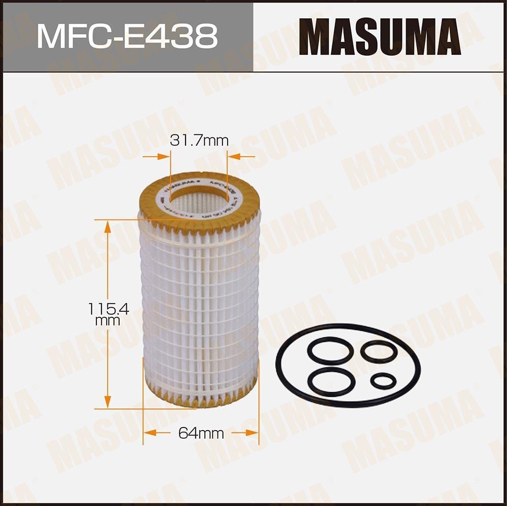 MASUMA MFCE438 Фильтр масляный LHD MERCEDES-BENZ C-CLASS (W203), E-CLASS (W210)