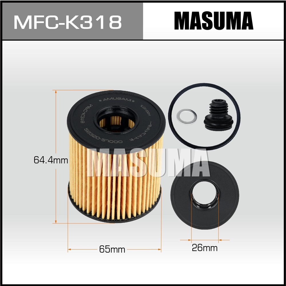 MASUMA MFCK318 Фильтр масляный