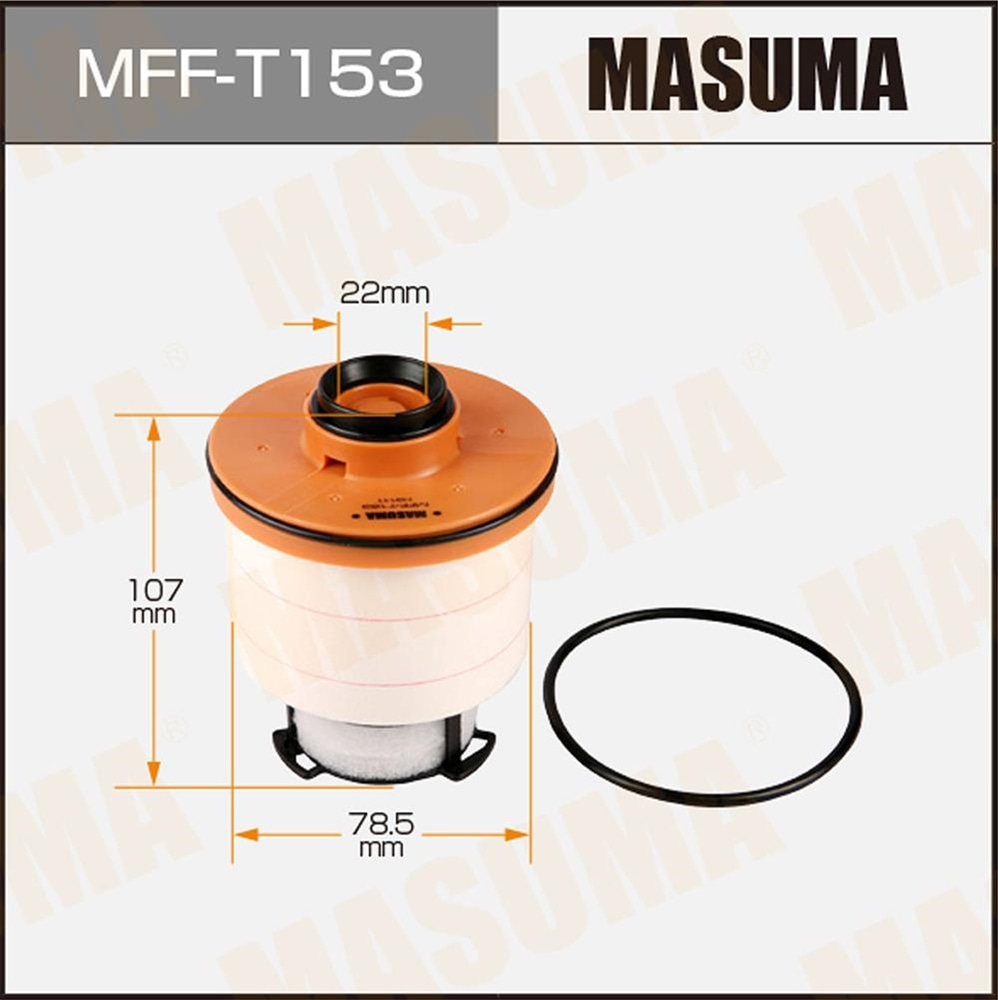 MASUMA MFFT153 Фильтр топливный TOYOTA HILUX