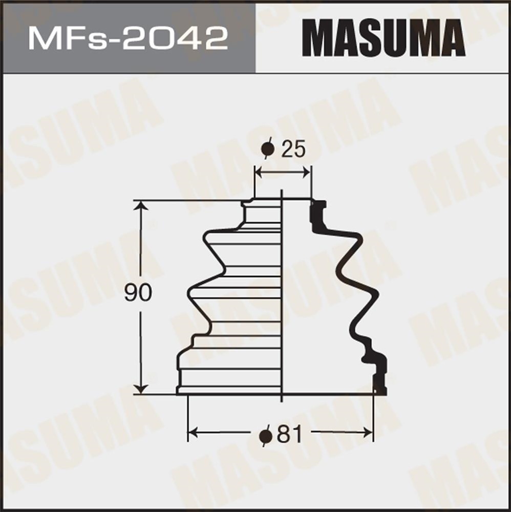 MASUMA MFS2042 Пыльник шруса пер. внутр.