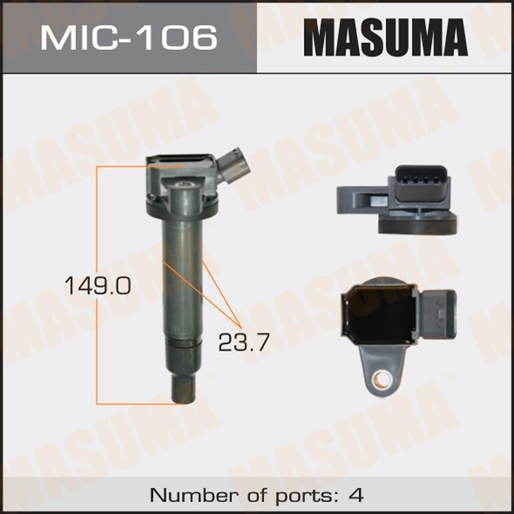 MASUMA MIC106 Катушка зажигания