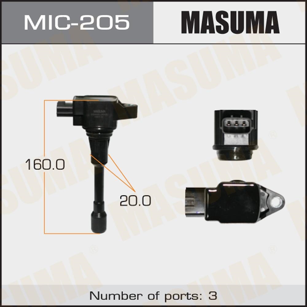 MASUMA MIC205 Катушка зажигания
