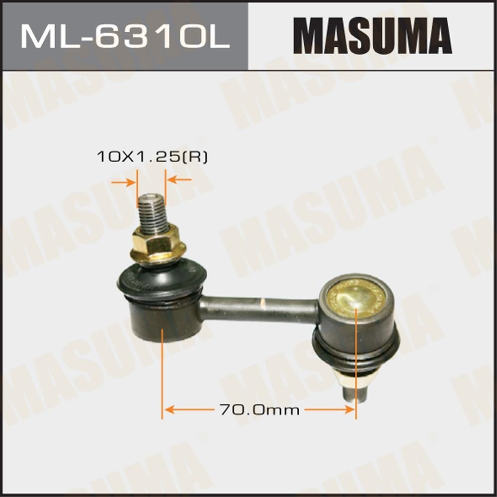 MASUMA ML6310L Тяга стабилизатора пер.подв. L