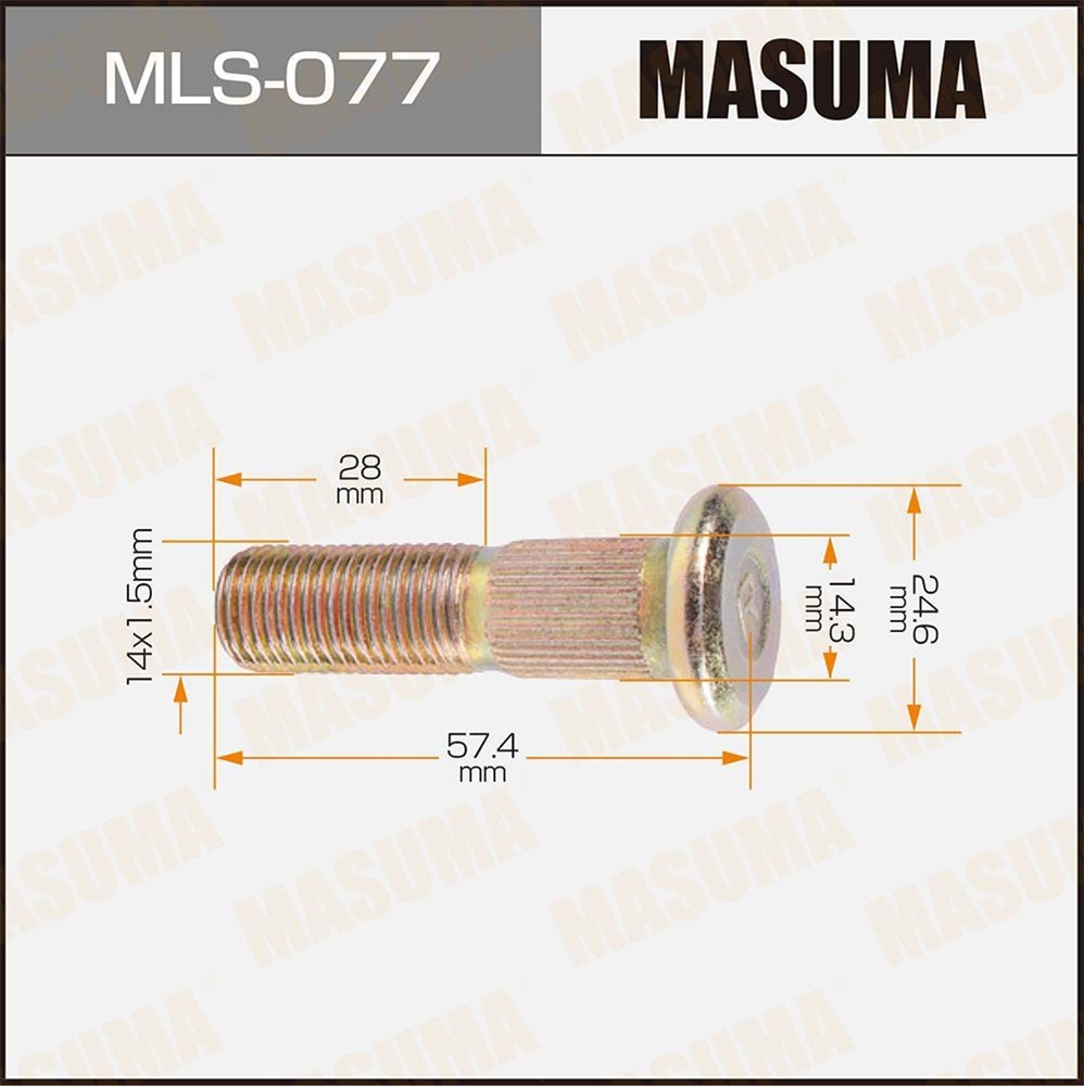 MASUMA MLS077 Шпилька для грузовика
