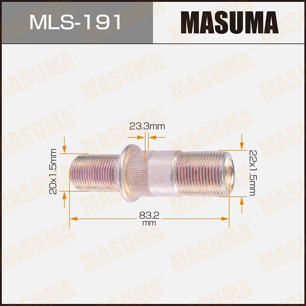 MASUMA MLS191 Шпилька для грузовика