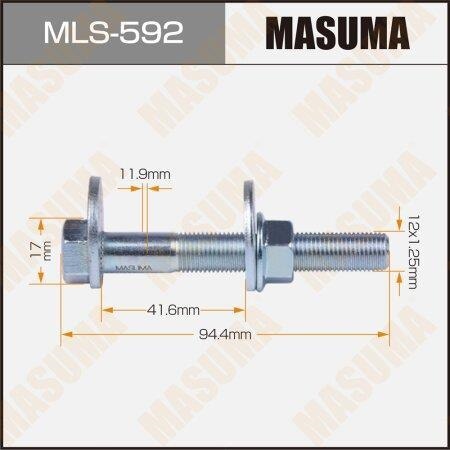 MASUMA MLS592 Болт эксцентрик MITSUBISHI