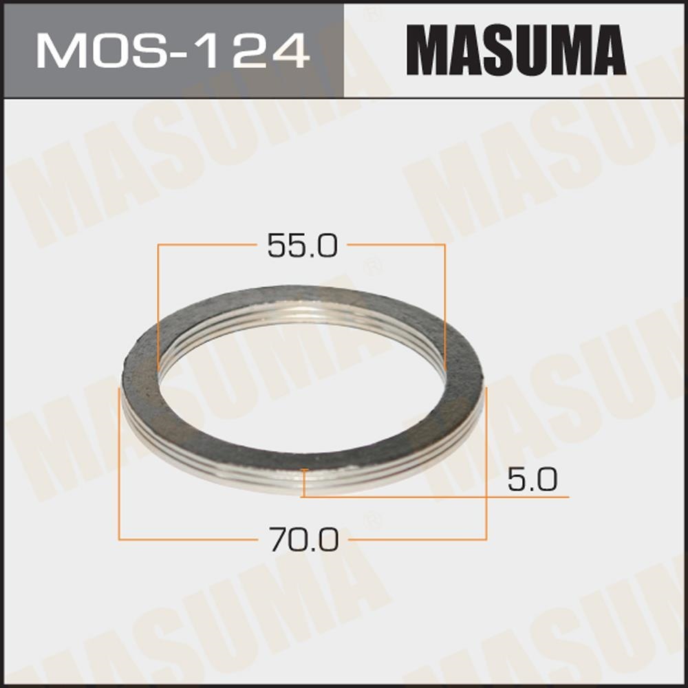 MASUMA MOS124 Кольцо уплотнительное выхлопной системы TOYOTA MARK II 92-98
