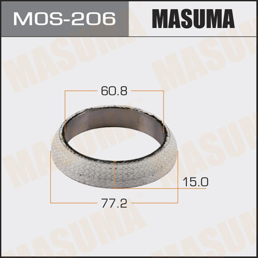 MASUMA MOS206 Кольцо глушителя 60.8x77.2