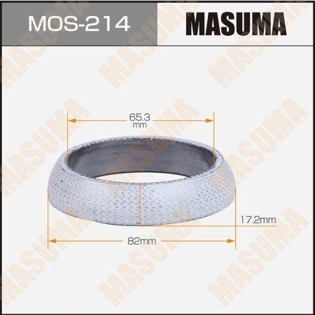 MASUMA MOS214 Кольцо уплотнительное выхлопа 65.3X82