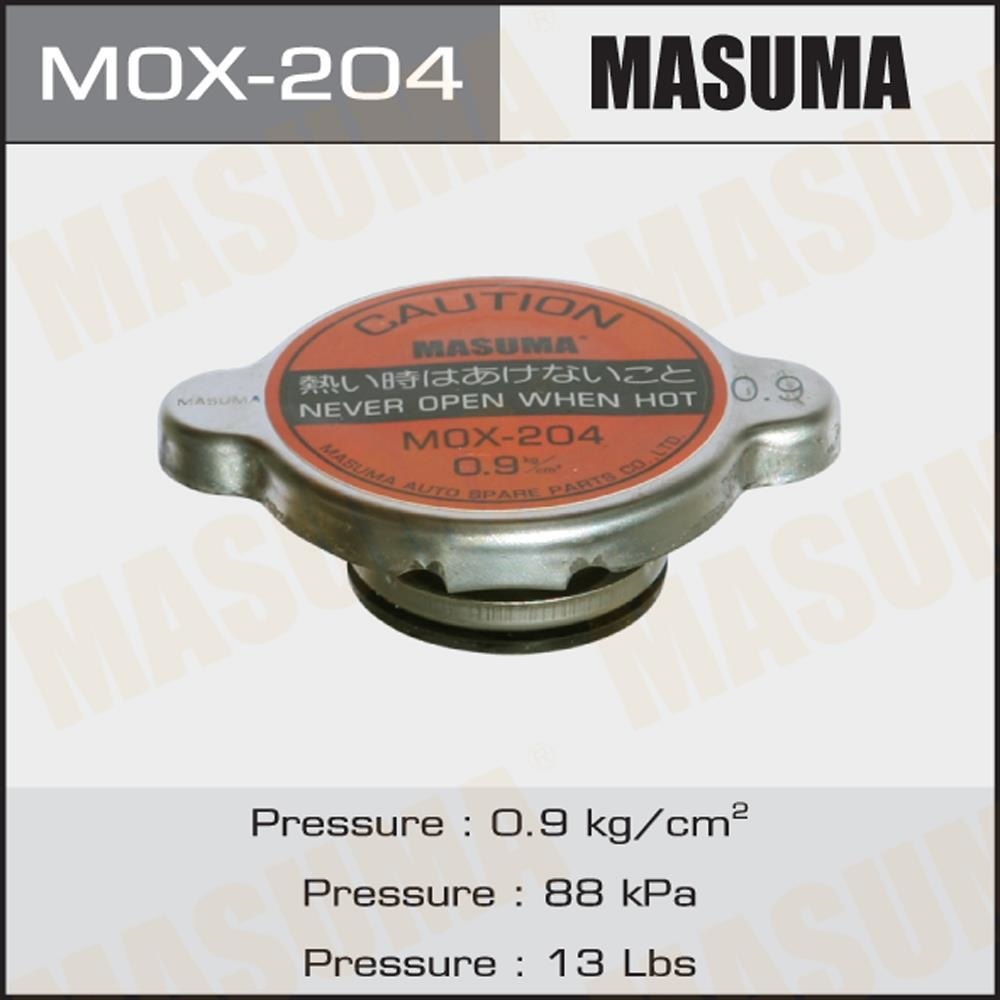 MASUMA MOX204 Крышка радиатора