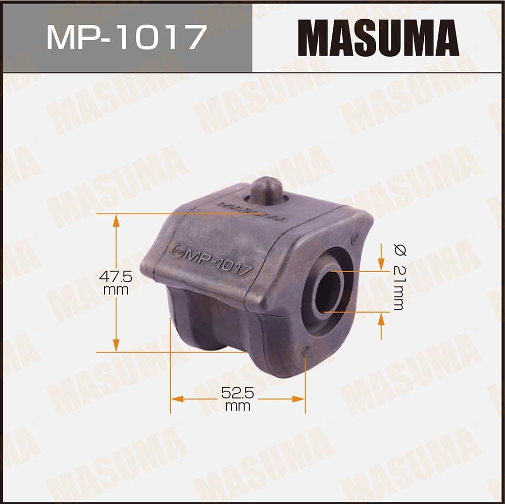 MASUMA MP1017 Втулка стабилизатора пер. лев. D21.2мм. TOYOTA AURIS, HYBRID (UKP) ADE15., NDE150, NRE150, ZRE15., Z