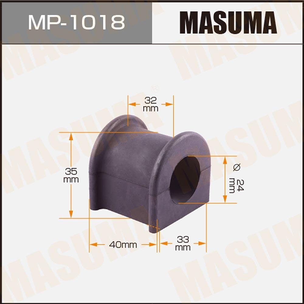 MASUMA MP1018 Втулка стабилизатора пер. D24мм. TOYOTA CAMRY ACV3, MCV3 2001-2006