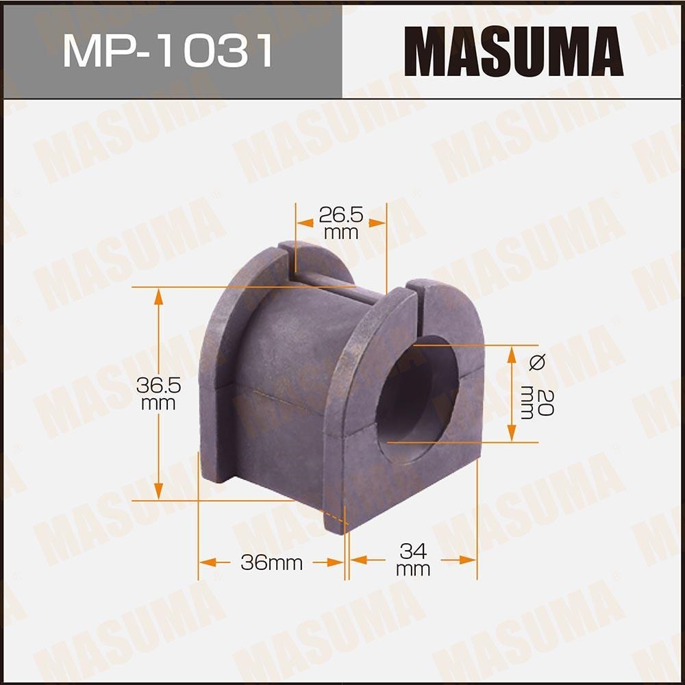 MASUMA MP1031 Втулка стабилизатора зад. D20мм. MITSUBISHI OUTLANDER 2005-