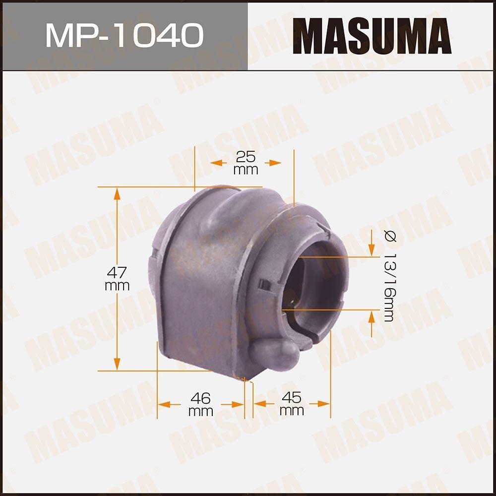 MASUMA MP1040 Втулка стабилизатора зад. MAZDA 3 BK 03-08
